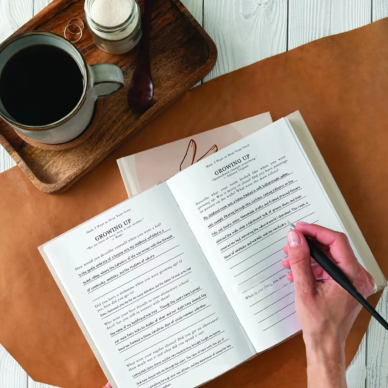 nootbook，Mom, I Want to Hear Your Story: A Mother's Guided Journal to Share Her Life & Her Love