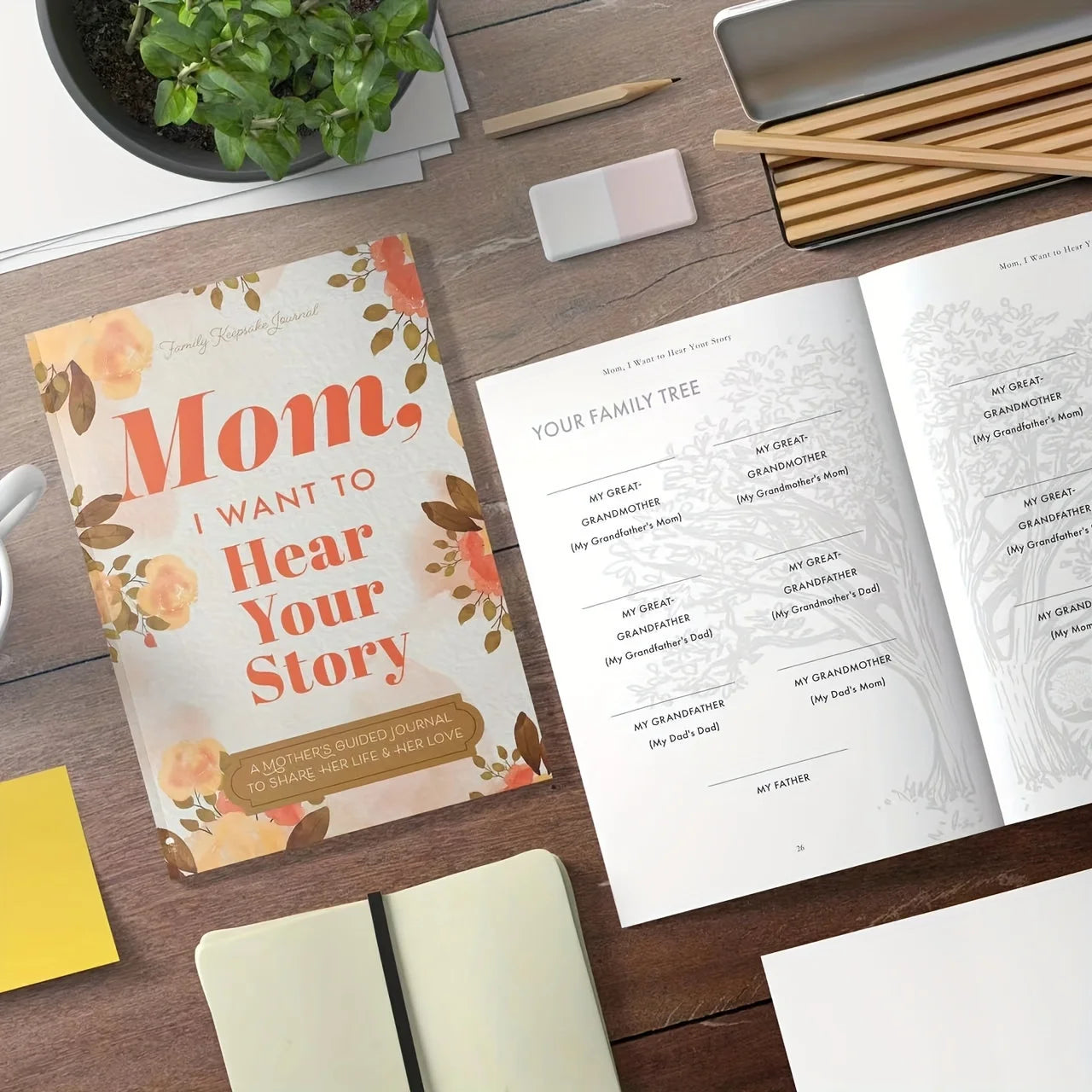nootbook，Mom, I Want to Hear Your Story: A Mother's Guided Journal to Share Her Life & Her Love